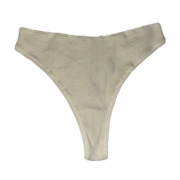 Skims Ribbed Panties Plus Size Thong Size 2x - Picture 8 of 9